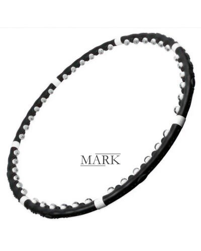 Спортивный массажный утяжеленный магнитный обруч для похудения Hula Hoop Professional (HA-530)