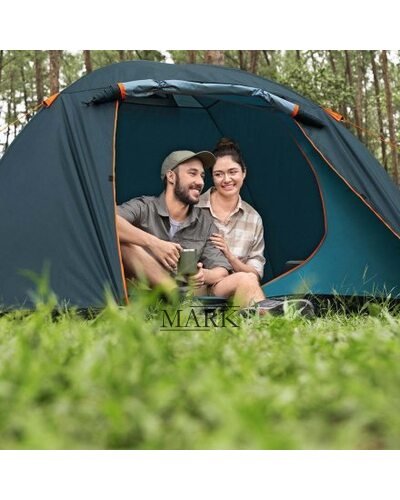 Четырехместная кемпинговая палатка с сумкой-чехлом в комплекте BestWay 68141 4-х местная 280*240*140 см (LM)