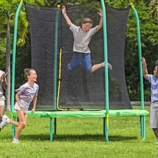 Дитячий каркасний батут с захистом BestWay 59102 244*220 см (LM)