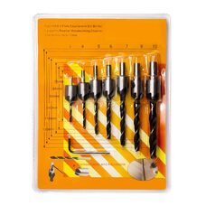 Набір свердел для конфірмату 7 шт (YAB)