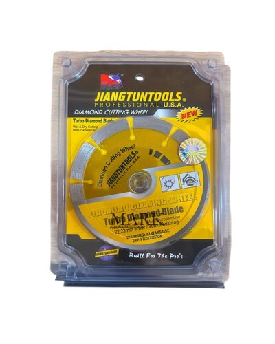 Синтерированный тонкий алмазный диск-резак Jiangtuntools 22,23 мм/20 мм (YAB)