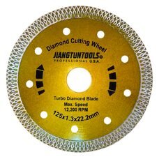 Синтерированный тонкий алмазный диск-резак Jiangtuntools 22,23 мм/20 мм (YAB)