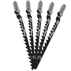 Набір полотен для лобзика Bochao  T101D HCS для різання дерева10-45 мм, 5 шт. (YAB)