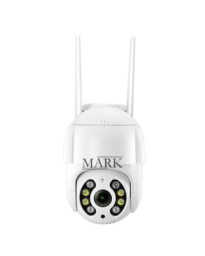 Поворотная уличная WiFi камера видеонаблюдения V380 Pro 4MP IP66, 360°, ночное видение, микрофон, динамик (YAB)