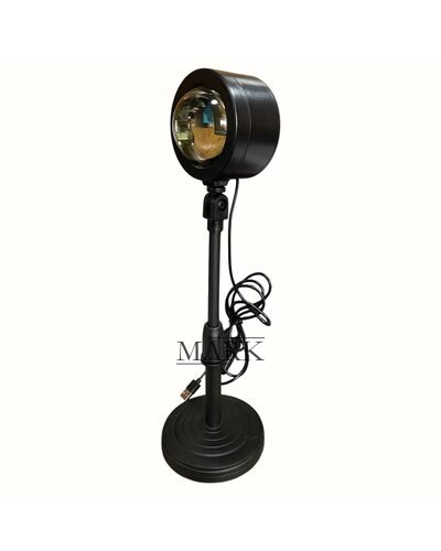 Лампа LED Q7 для селфи с проекцией заката Sunset Lamp 28-38 см, Sun (YAB)