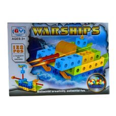 Детский игровой развивающий конструктор Warships» №8031 138 деталей 