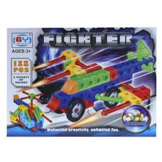 Детский игровой развивающий конструктор Fickter» №8030 138 деталей 