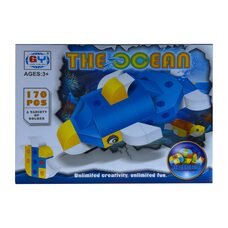 Детский игровой развивающий конструктор «The ocean» №8033 170 деталей