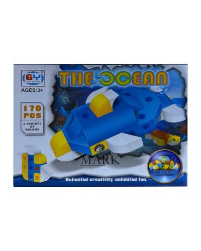 Детский игровой развивающий конструктор «The ocean» №8033 170 деталей