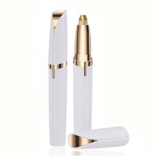 Женский триммер для бровей Finishing Touch Flawless Brows подсветка, питание от батарейки, Белый (YAB)