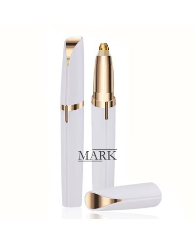 Женский триммер для бровей Finishing Touch Flawless Brows подсветка, питание от батарейки, Белый (YAB)