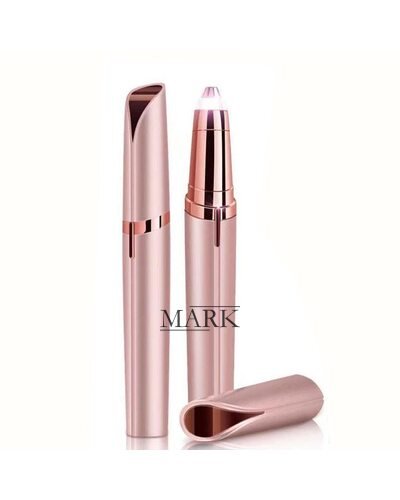 Женский триммер для бровей Finishing Touch Flawless Brows подсветка, питание от батарейки, Розовый (YAB)