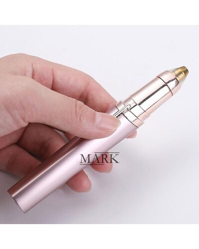 Женский триммер для бровей Finishing Touch Flawless Brows подсветка, питание от батарейки, Розовый (YAB)