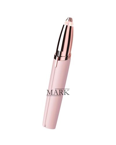 Женский триммер для бровей Finishing Touch Flawless Brows подсветка, питание от батарейки, Розовый (YAB)