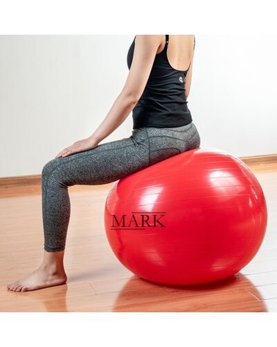 Мяч для фитнеса фитбол Yoga Ball 75 см Красный (HA-710)