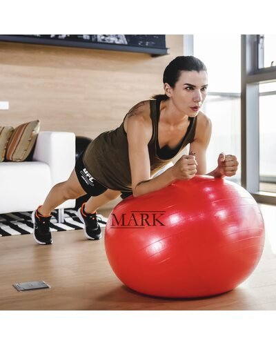 Мяч для фитнеса фитбол Yoga Ball 75 см Красный (HA-710)