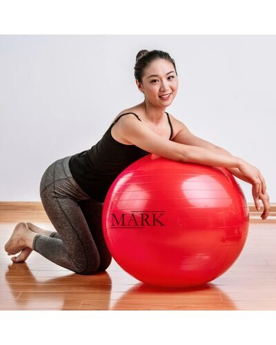 Мяч для фитнеса фитбол Yoga Ball 75 см Красный (HA-710)