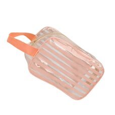 Дорожня косметична сумка-пенал для поїздок 20×12×7 см Бежевий (YAB)