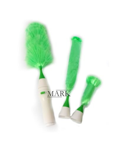 Электрическая щетка для пыли с вращательной насадкой Go Duster 3 в 1, щетка для легкой уборки, Зеленый (YAB)
