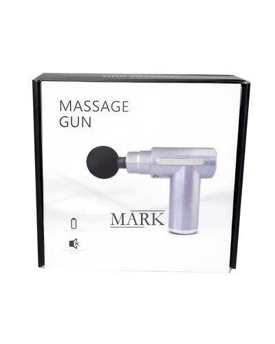 Вибрационный перфорированный аккумуляторный массажер для мышц Fascial Gun CY-720 Черный (YAB)