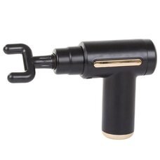 Вібраційний перфоційний акумуляторний масажер для м'язів Fascial Gun CY-720 Чорний (YAB)