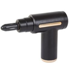 Вібраційний перфоційний акумуляторний масажер для м'язів Fascial Gun CY-720 Чорний (YAB)