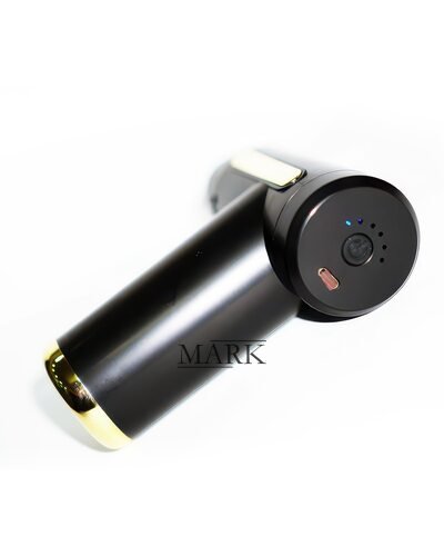 Вибрационный перфорированный аккумуляторный массажер для мышц Fascial Gun CY-720 Черный (YAB)