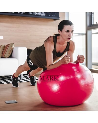Мяч для фитнеса фитбол Yoga Ball 75 см Розовый (HA-710)