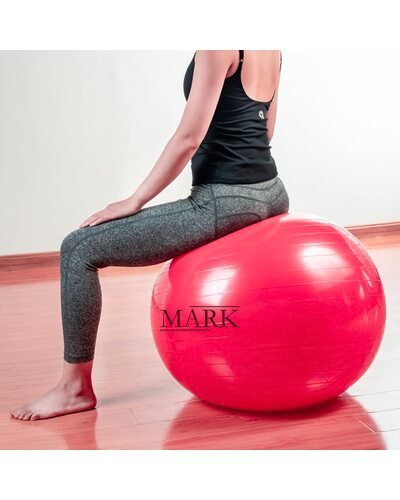 Мяч для фитнеса фитбол Yoga Ball 75 см Розовый (HA-710)