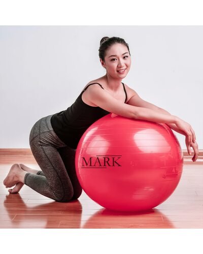 Мяч для фитнеса фитбол Yoga Ball 75 см Розовый (HA-710)