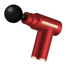 Вібраційний перфоційний акумуляторний масажер для м'язів Fascial Gun CY-720 Червоний (YAB)