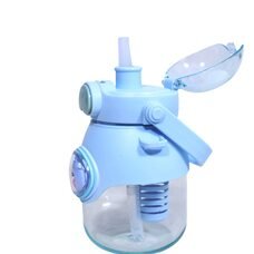 Пляшка дитяча для води пластикова Ведмедик, 820 мл., Блакитний (YAB)