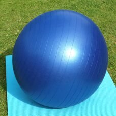 М'яч для фітнесу фітбол Yoga Ball 75 см Синій (HA-710)