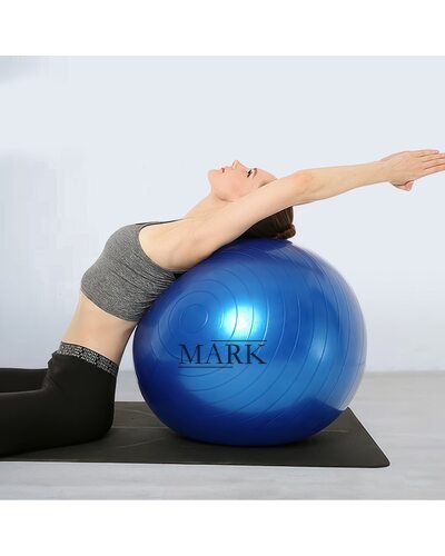Мяч для фитнеса фитбол Yoga Ball 75 см Синий (HA-710)