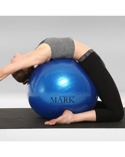 Мяч для фитнеса фитбол Yoga Ball 75 см Синий (HA-710)