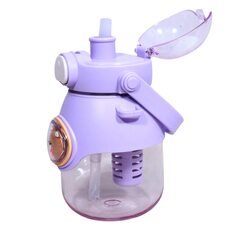 Пляшка дитяча для води пластикова Ведмедик, 820 мл., Бузковий (YAB)