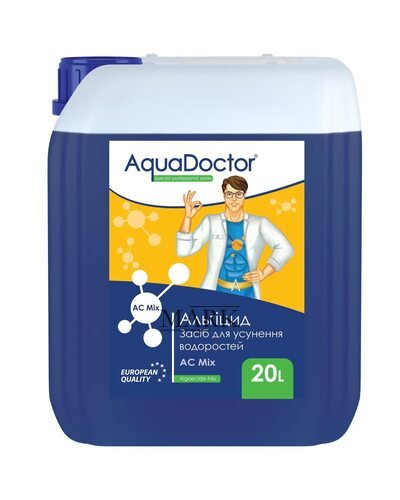 Химия для бассейна жидкий альгицид AquaDoctor АС MIX альгицид 20 л 021652 (AT)