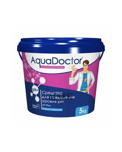 Средство для повышения уровня pH в гранулах для бассейна Aquadoctor pH Plus 36558 0.8 кг (AT)