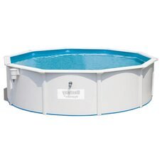 Стальний круглий басейн з насосом-фільтром Bestway 56384, 460 х 120 см 17 430 л