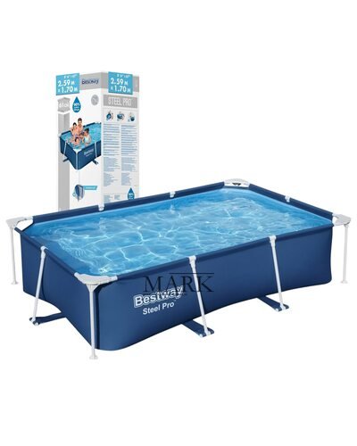 Каркасный бассейн Bestway 56403, 259х170х61 см 2300 л