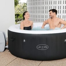 Надувне джакузі-СПА аеромасаж з підігрівом 4 місця, фільтр-насос Bestway 60001, 180 х 66 см 669 л