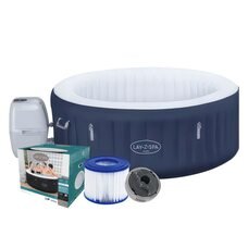 Надувное джакузи-СПА аэромассаж 4 места, фильтр-насос Lay-Z-Spa Miami, Bestway 6001C, 180 х 66 см 669 л