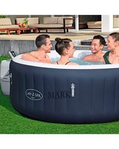Надувное джакузи-СПА аэромассаж 4 места, фильтр-насос Lay-Z-Spa Miami, Bestway 6001C, 180 х 66 см 669 л