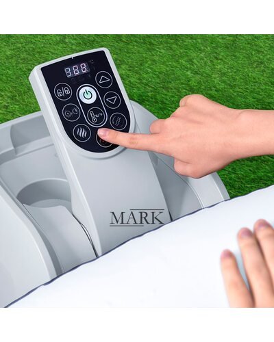 Надувное джакузи-СПА аэромассаж 4 места, фильтр-насос Lay-Z-Spa Miami, Bestway 6001C, 180 х 66 см 669 л