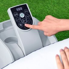 Надувне джакузі-СПА аеромасаж 4 місця, фільтр-насос Lay-Z-Spa Miami, Bestway 6001D, 196 х 66 см 908 л