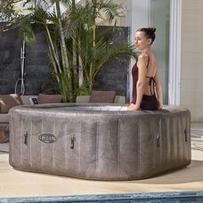 Надувне джакузі-СПА аеромасаж з підігрівом 6 місць, фільтр-насос Lay-Z-Spa Rome, Bestway 6001K, 180 х 71 см 840 л