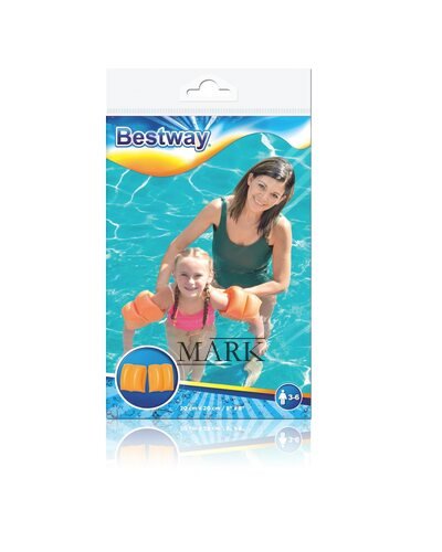Надувные детские нарукавники для плавания Bestway 32005, 20×20 см Желтый