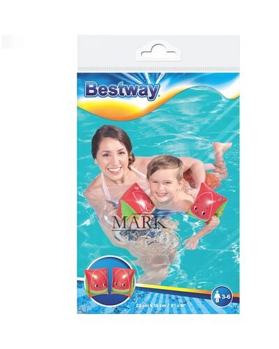 Надувные детские нарукавники для плавания Bestway 32042, 23 х 15 см Арбуз