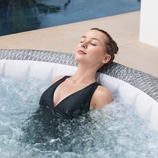 Надувне джакузі-СПА аеромасаж 6 місць, фільтр-насос Lay-Z-Spa Bali, Bestway 6001N, 196 х 71 см 980 л