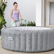 Надувне джакузі-СПА аеромасаж 6 місць, фільтр-насос Lay-Z-Spa Bali, Bestway 6001N, 196 х 71 см 980 л